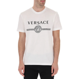 Áo Nam Versace Logo Medusa Printed 'White' 