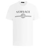  Áo Nam Versace Logo Medusa Printed 'White' 