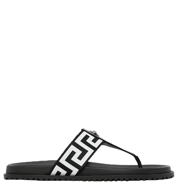  Dép Nam Versace Medusa Flip Flop 'Black White' 