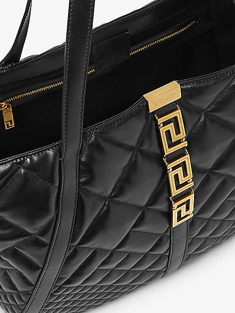  Túi Nữ Versace Greca Goddess Large 'Black' 
