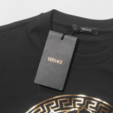  Áo Nam Versace Medusa Logo Print 'Black' 