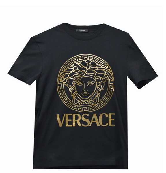  Áo Nam Versace Cotton 'Black' 