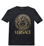  Áo Nam Versace Medusa Logo Print 'Black' 
