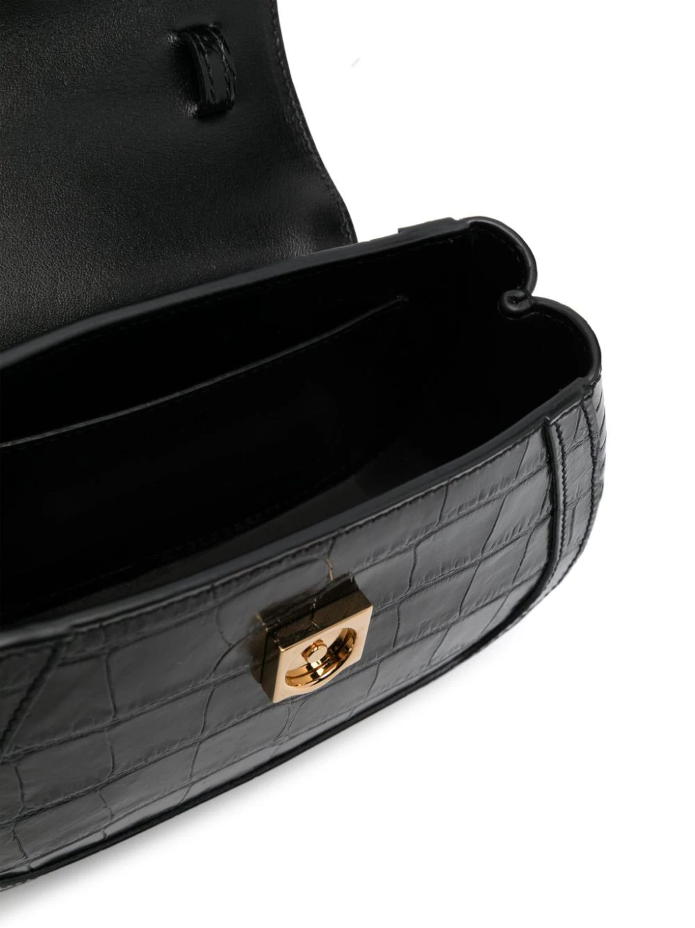  Túi Nữ Versace Greca Goddess Top-Handle Bag 'Black' 