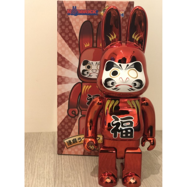  Mô hình Bearbrick Rabbrick Tatsumi 400% Red Plated 