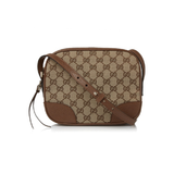  Túi Gucci Crossbody Shoulder Bag GG Canvas Leather Beige Brown 