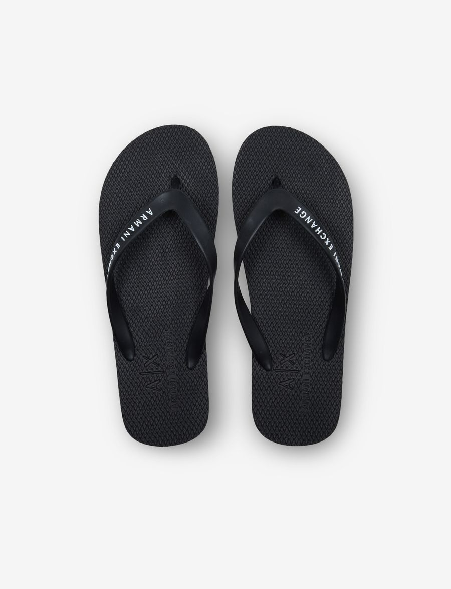  Dép Armani Exchange Flip Flops Black 
