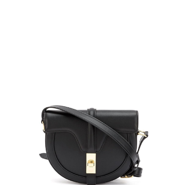  Túi Nữ Celine Small Basace 16 Bags In Satinated Calfskin 'Black' 