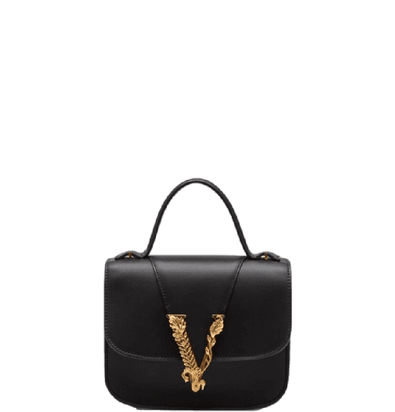  Túi Nữ Versace Virtus Small 'Black' 