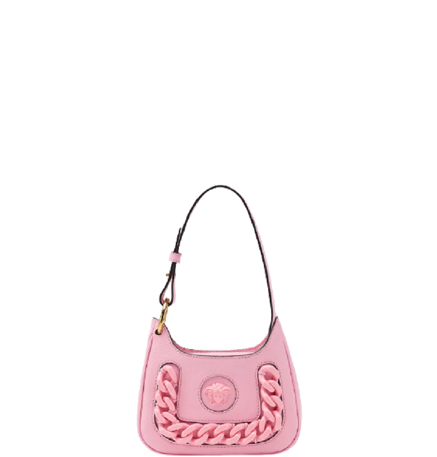  Túi Nữ Versace La Medusa Small Hobo 'Pink' 