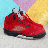  Giày Nike Air Jordan 5 Retro 'Raging Bull Red Suede' 