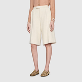  Giày Nữ Gucci Maxi GG Jordaan Loafer 'Camel' 