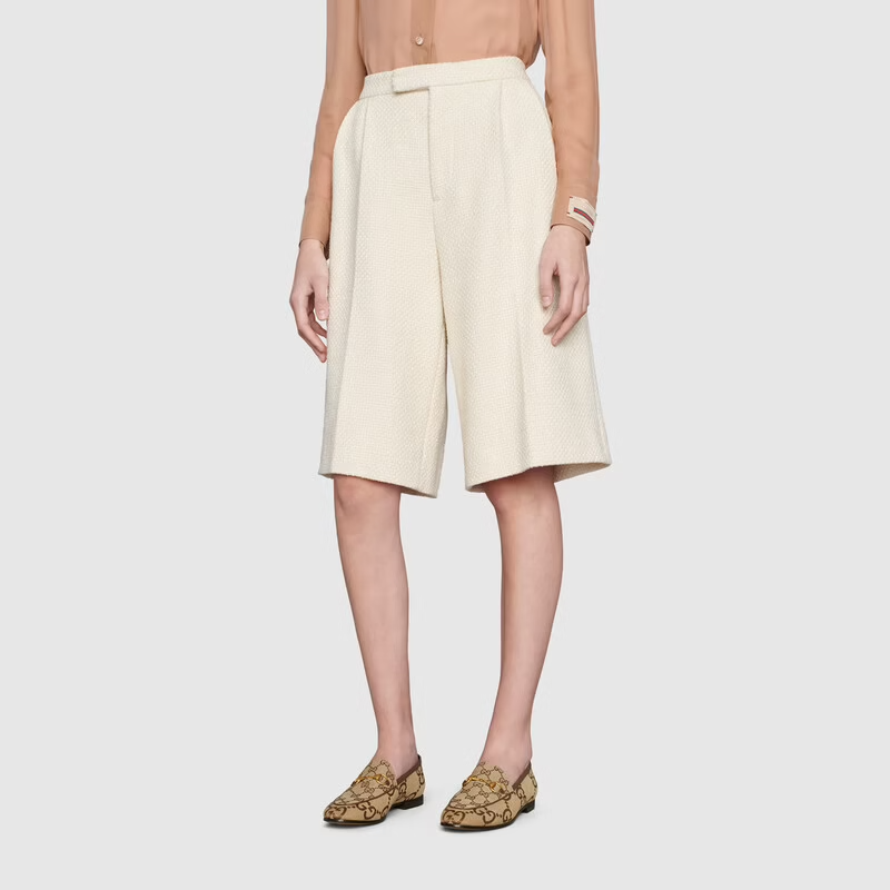  Giày Nữ Gucci Maxi GG Jordaan Loafer 'Camel' 