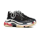  Giày Nữ Balenciaga Triple S Lace Up 'Mutilcolor' 