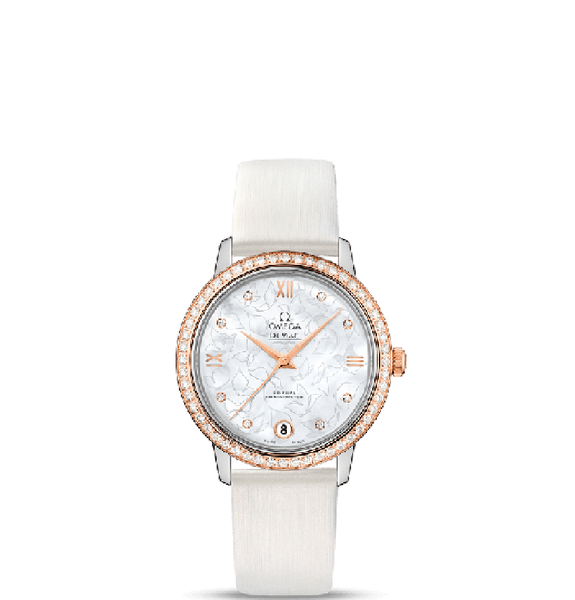  Đồng Hồ Nữ Omega De Ville Prestige Mother of Pearl Dial Ladies Watch 'White' 