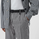  Thắt Lưng Nam Burberry Monogram Motif Leather 'Matt Black' 