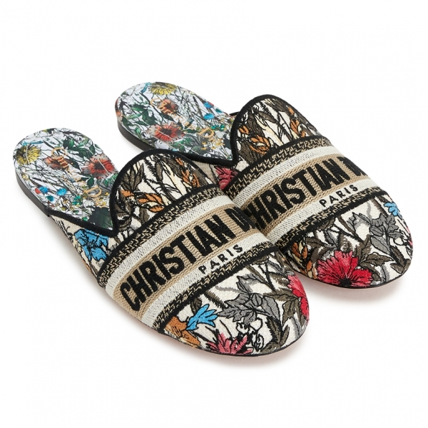  Giày Nữ Dior Off Mules Slippers 'Multicolor' 