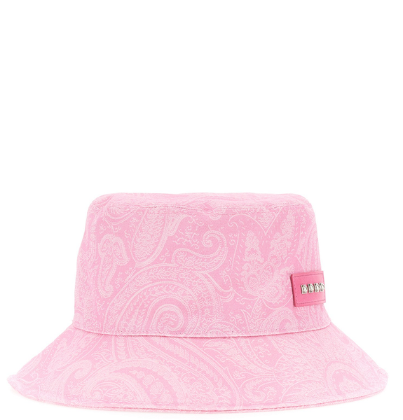  Mũ Nữ Dsquared2 Etro Silk Paisley Liquid Bucket 'Pink' 