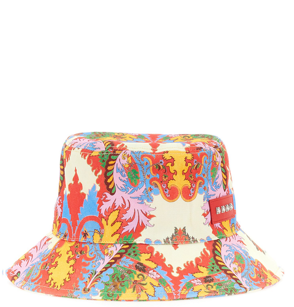  Mũ Nữ Dsquared2 Etro Bucket Hat Liquid Paisley 'Multicolor' 