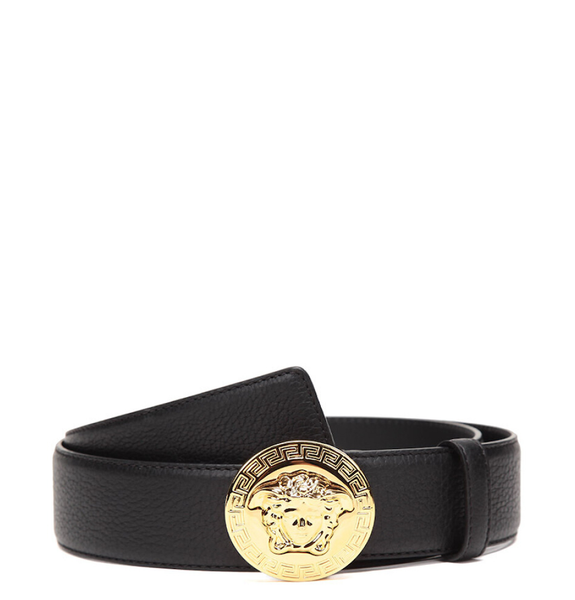  Thắt Lưng Nam Versace Classic Medusa Leather 'Black Gold' 