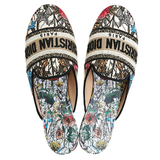  Giày Nữ Dior Off Mules Slippers 'Multicolor' 