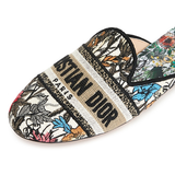  Giày Nữ Dior Off Mules Slippers 'Multicolor' 