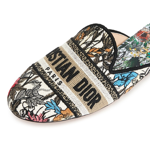  Giày Nữ Dior Off Mules Slippers 'Multicolor' 