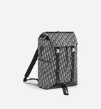  Balo Nam Dior Explorer Oblique Jacquard 'Beige Black' 