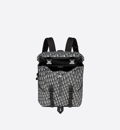  Balo Nam Dior Explorer Oblique Jacquard 'Beige Black' 