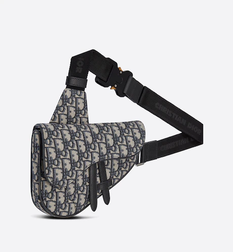 Túi Nam Dior Mini Saddle Dior Jacquard Beige Black 1ADPO248YKYH27E LUXITY #47 Túi Nam Dior Mini Saddle Dior Jacquard Beige Black 1ADPO248YKYH27E LUXITY