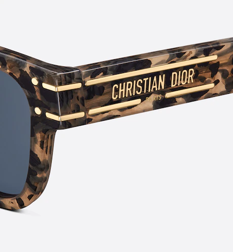 Kính Nữ Dior Signature S6U Beige Mizza Rectangular 