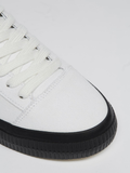  Giày Off-White Nữ Vulcanized Low-Top Sneakers 'White and Black' 
