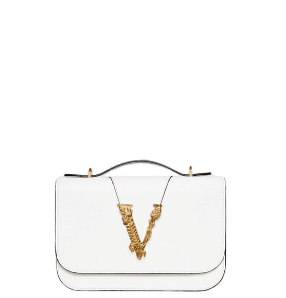  Túi Nữ Versace Virtus Shoulder 'White' 