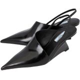  Giày Nữ Prada Logo Brushed 'Black' 