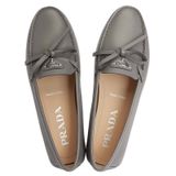  Giày Nữ Prada Saffiano 'Brown' 