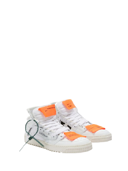  Giày Off-White Nữ 3.0 Off Court 'White and Orange' 