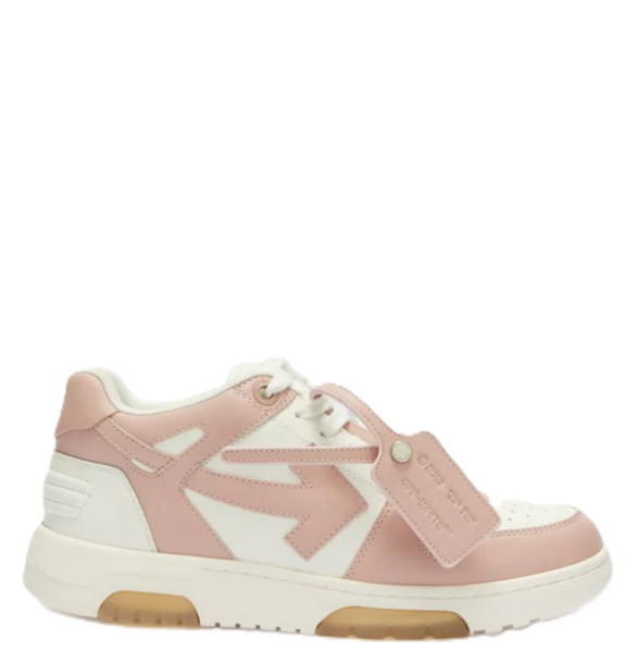  Giày Off-White Nữ Out Of Office 'White and Pink' 