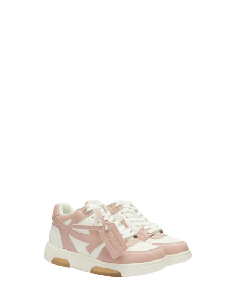  Giày Off-White Nữ Out Of Office 'White and Pink' 