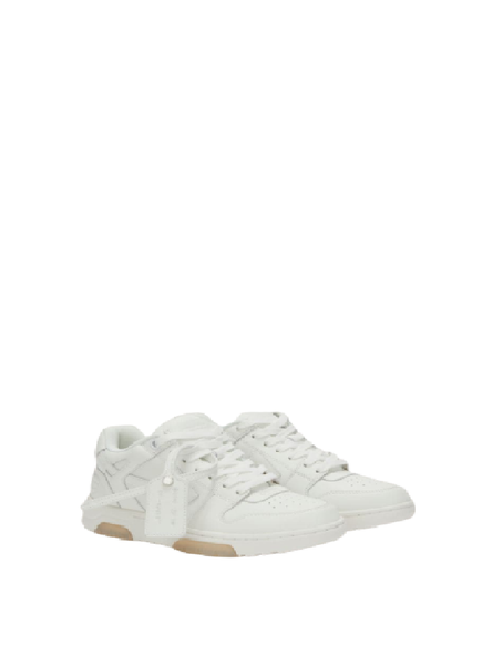  Giày Off-White Nữ Out Of Office Calf Leather 'Triple White' 