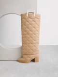  Giày Off-White Nữ Cotton Monoblock Upper Padded 'Beige' 