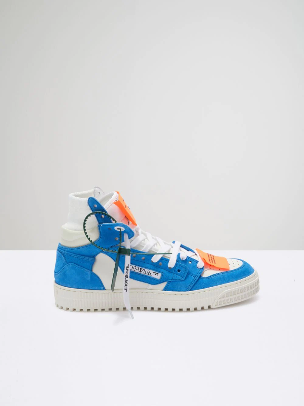 Giày Off-White Nam Off Court Supreme Suede 'White and Blue
