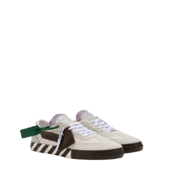  Giày Off-White Nam New Low Vulcanized 'White and Black' 