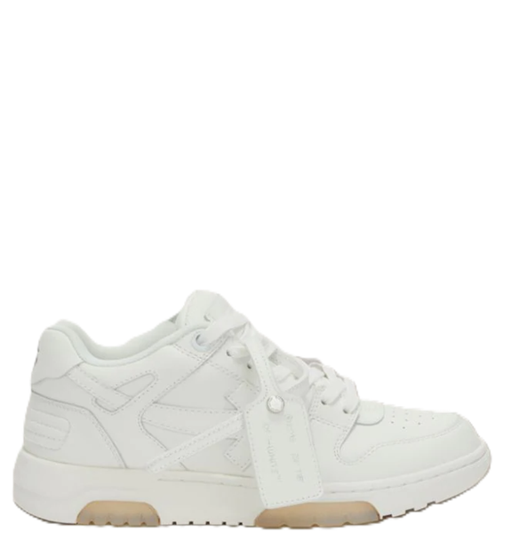  Giày Off-White Nữ Out Of Office Calf Leather 'Triple White' 