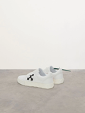  Giày Off-White Nữ Low Vulcanized Canvas 'White and Black' 