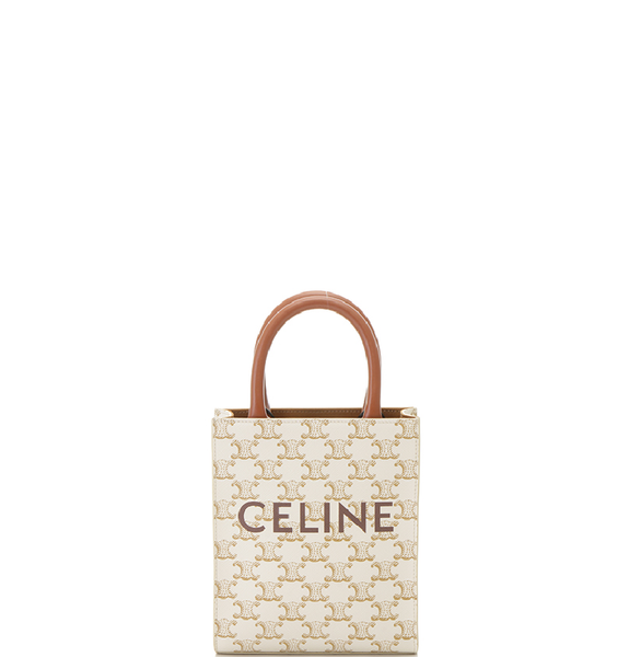  Túi Nữ Celine Mini Vertical Cabas In 'Triomphe Canvas' 