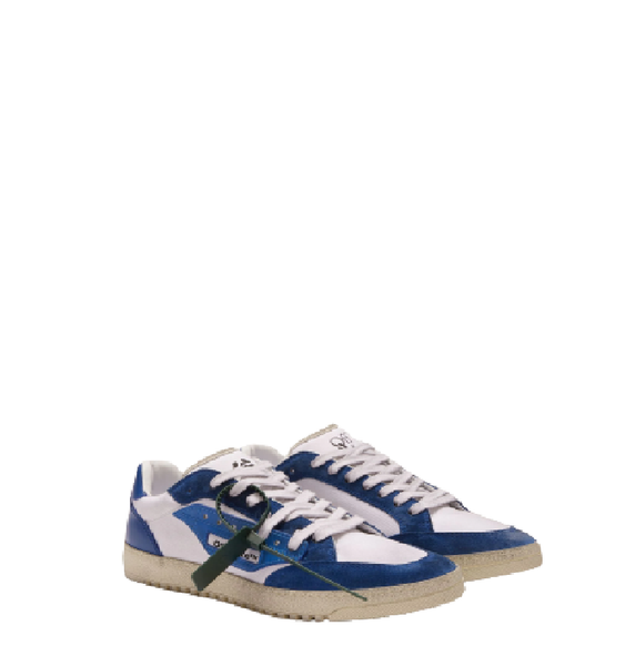  Giày Off-White Nam 5.0 Sneaker Vintage Finish 'Blue and White' 