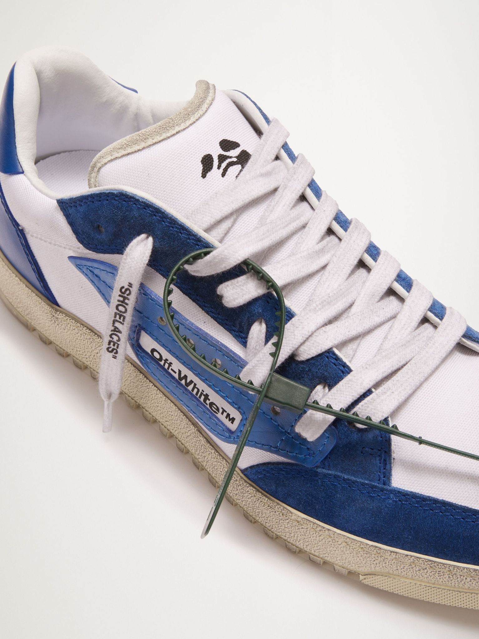  Giày Off-White Nam 5.0 Sneaker Vintage Finish 'Blue and White' 