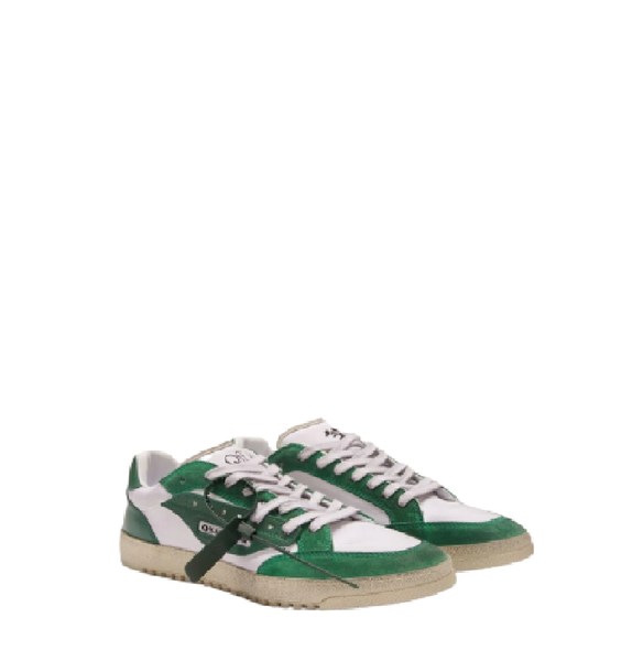  Giày Off-White Nam 5.0 Sneaker Vintage Finish 'Green and White' 