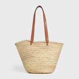  Túi Nữ Celine Classic Panier Palm Leaves Calfskin 'Beige' 
