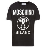  Áo Nam Moschino Cotton Double Question Mark 'Black' 